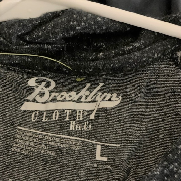 Brooklyn Cloth Camouflage Long Sleeve Shirt Gray - Picture 2 of 3